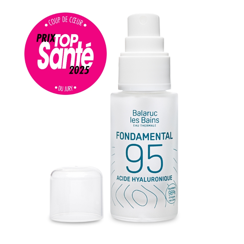 Fondamental 95 à l'acide hyaluronique et eau thermale, Prix Top Santé coup de cœur du jury