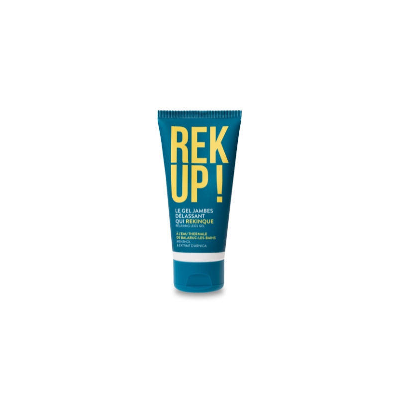 Gel jambes délassant tube 50ml à l'eau thermale, menthol et extrait d'arnica